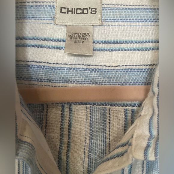 Chico’s Linen Blouse - Picture 5 of 6